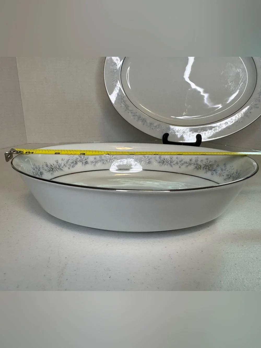 Noritake Marywood 2181 Oval Serving Bowl & Platter, Sugar & Creamer & S&P